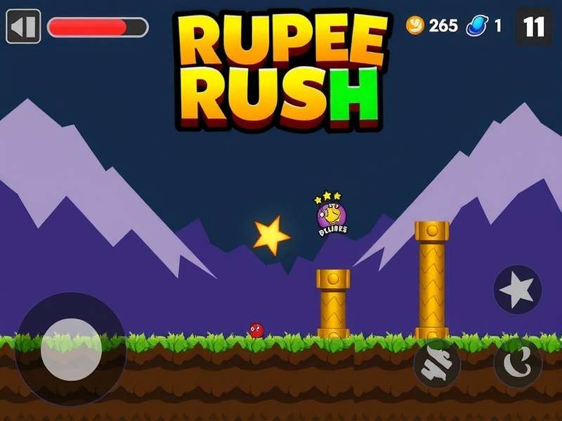 Rupee Rush Game Screenshot